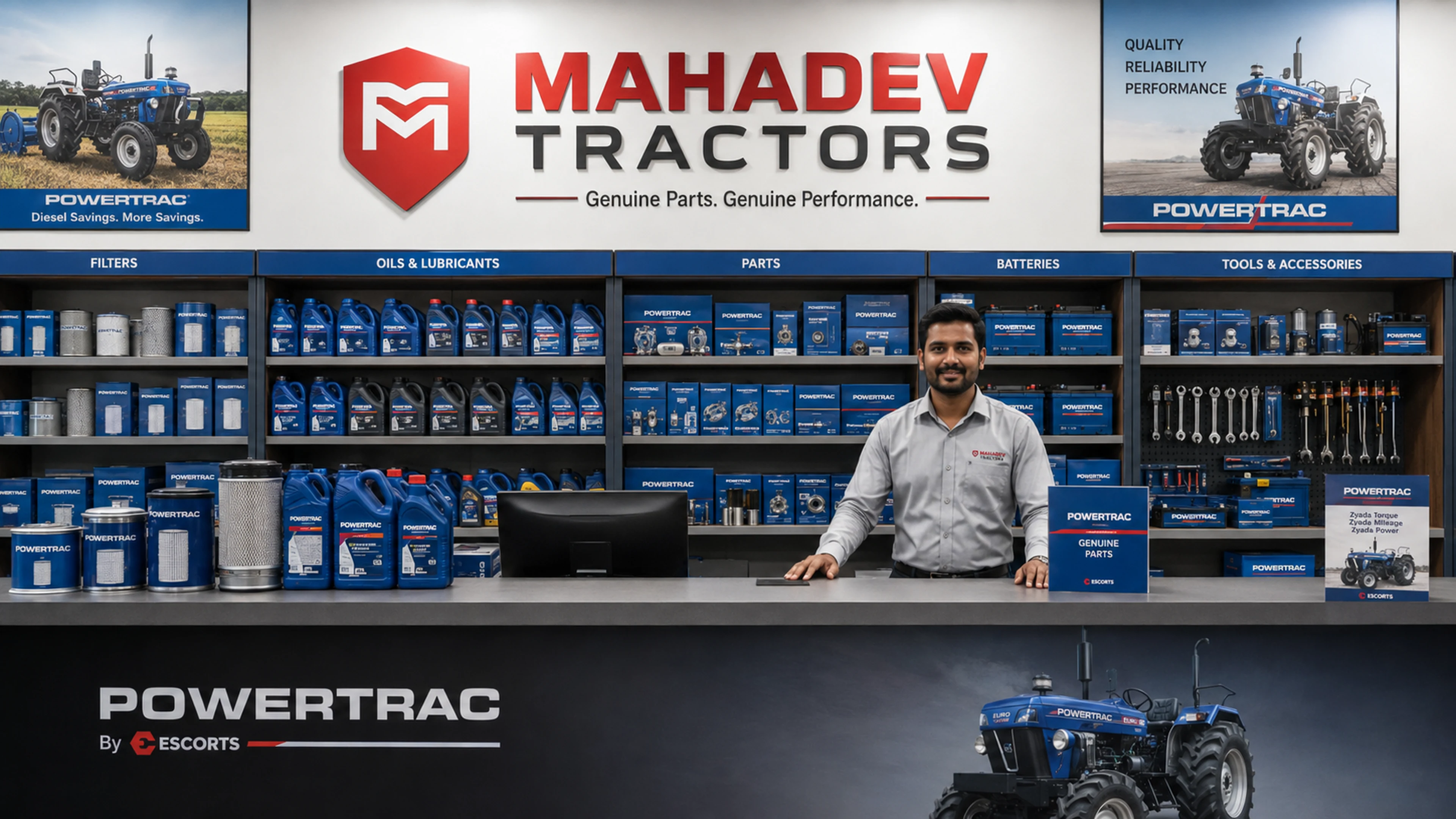 Spare Parts Counter